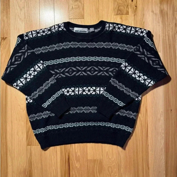 Vintage Club International Made in Canada Pull  Over Sweater Sz XL​ - Picture 1 of 5
